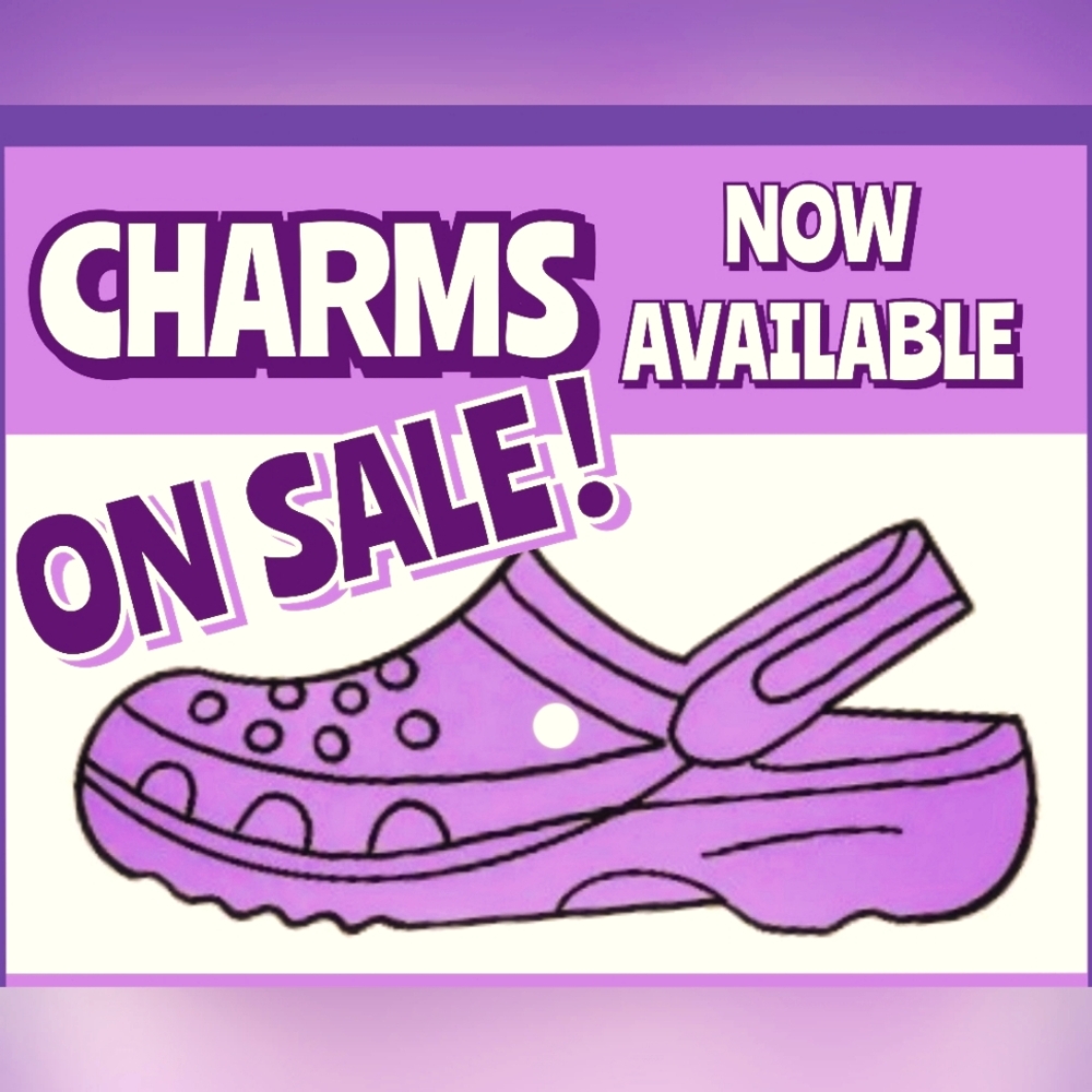 3/$15 Metal Croc Charms Bling - Metal Charms for Crocs - SEE ALL PHOTOS!!!
